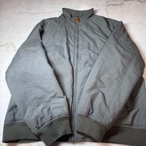 Outdoor Life Gray Bomber Jacket With Lining Size M